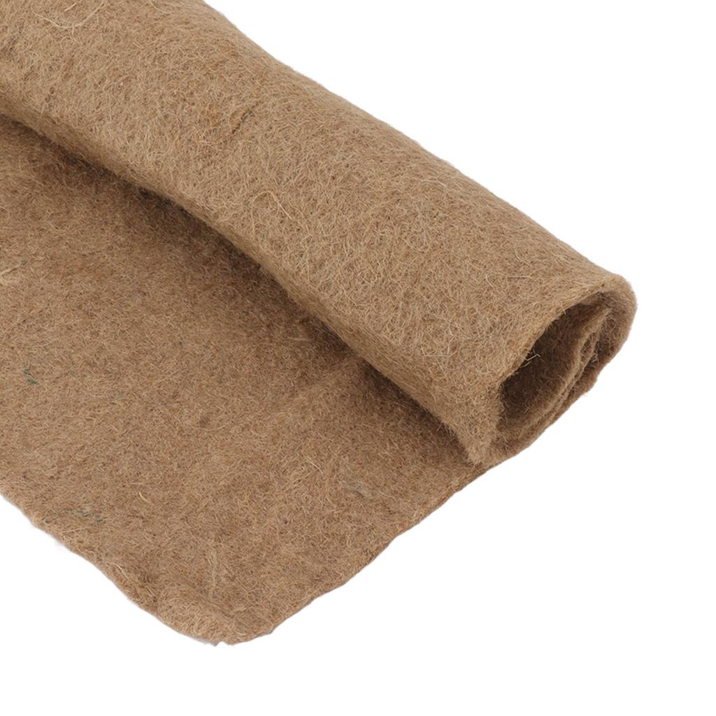 Coperta per Lombrici Tappetino in Fibra di Juta Coperta 100% Naturale Biodegradabile in Fibra di Juta per Vasetti da Compost Scatole da Compost