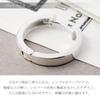 [Shinjuku Gin no Kura] Simple 925 Sterling Silver Hoop Earrings, 18mm x 3mm, Single Earring, Large, Fold-Over Style, Round Shape