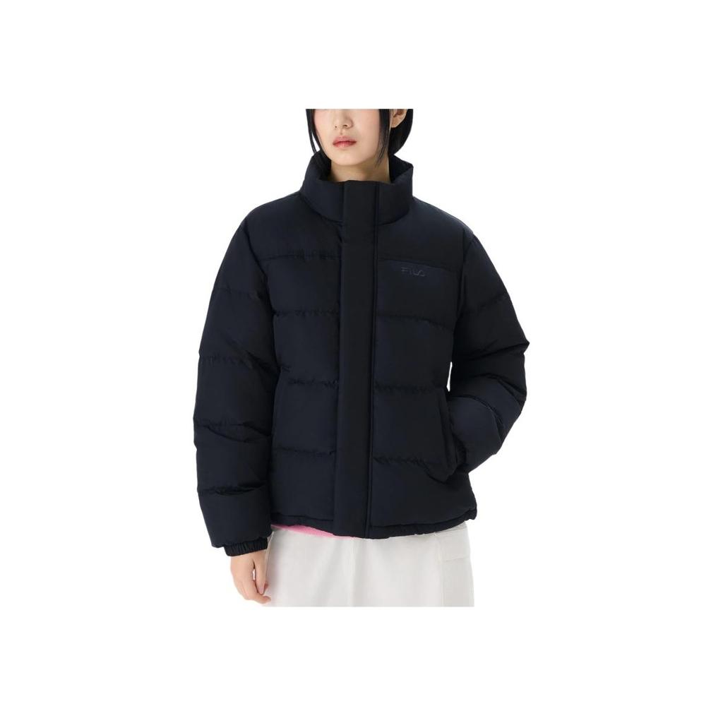 New FILA Down Jackets Unisex Black FS2DJG4102X-BLK