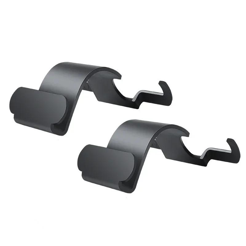 2pcs Rear Headrest Hook for Tesla Model Y Organizer Center Console Head Rest Storage Accessories Bag Umbrella Trunk Hanger