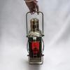Brass Set of 2 Lantern Red, Green Glass Nautical Beach Lantern Decor Hanging Oil Lamp Ship Lantern 30.48 Cm