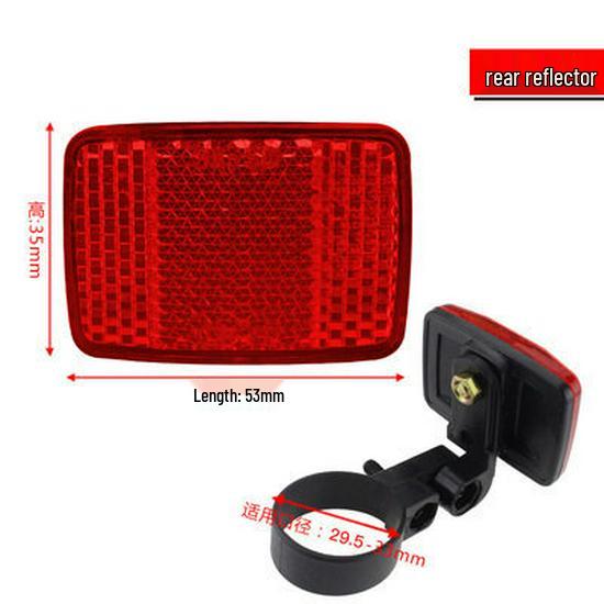 

Adjustable Mountain Bike Reflective Stickers for Nighttime Safety on Bicycles and Luggage Racks