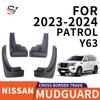 Nissan Patrol Y63 (2023-24) Soft Rubber Tire Mud Flaps