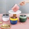 600ml Food Thermal Jar Insulated Soup Cup Thermos Containers Plastic Version Lunch Box Thermo Keep Hot Vaccum Cup With Spoon