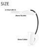 Clip On Rechargeable Music Stand Lamp Flexible LED Music Stand Light Clip On LED Book Lights for Piano, Book Reading