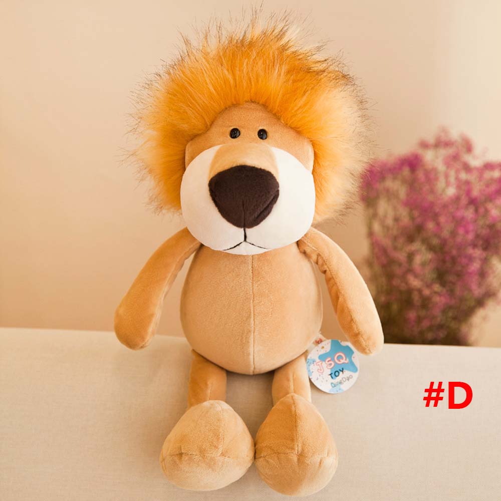 Gifts Cute Monkey Raccoon Tiger Lion Animals Stuffed Toys Plush Animal Toy Plush Doll Plush Toys D