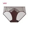 Aimer Women's Mid-Waist Lace Flat Briefs AM23A941