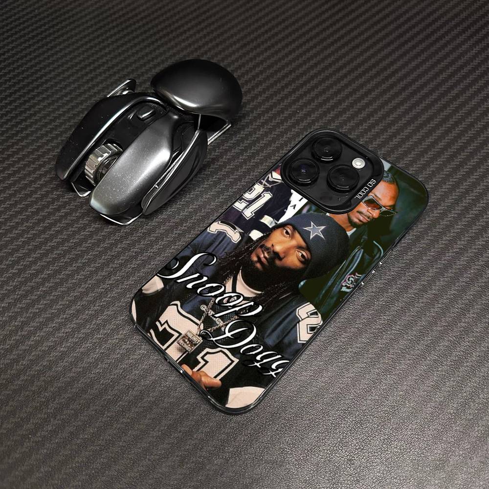 S-Snoop Singer Dogg Phone Cases For IPhone 17 16 15 14 13 12 11 Plus Pro Max Colorful Case iPhone 16