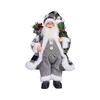 12-inch Figurine, Standing Santa Doll, Window Display Decoration, Gift