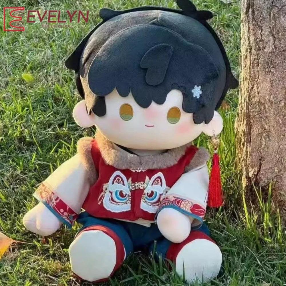 Evelyn 40cm Love and Deepspace Sitting Posture Cotton Doll Clothes Xavier Zayne Rafayel ralayo Sylus Caleb Plush Doll Gift