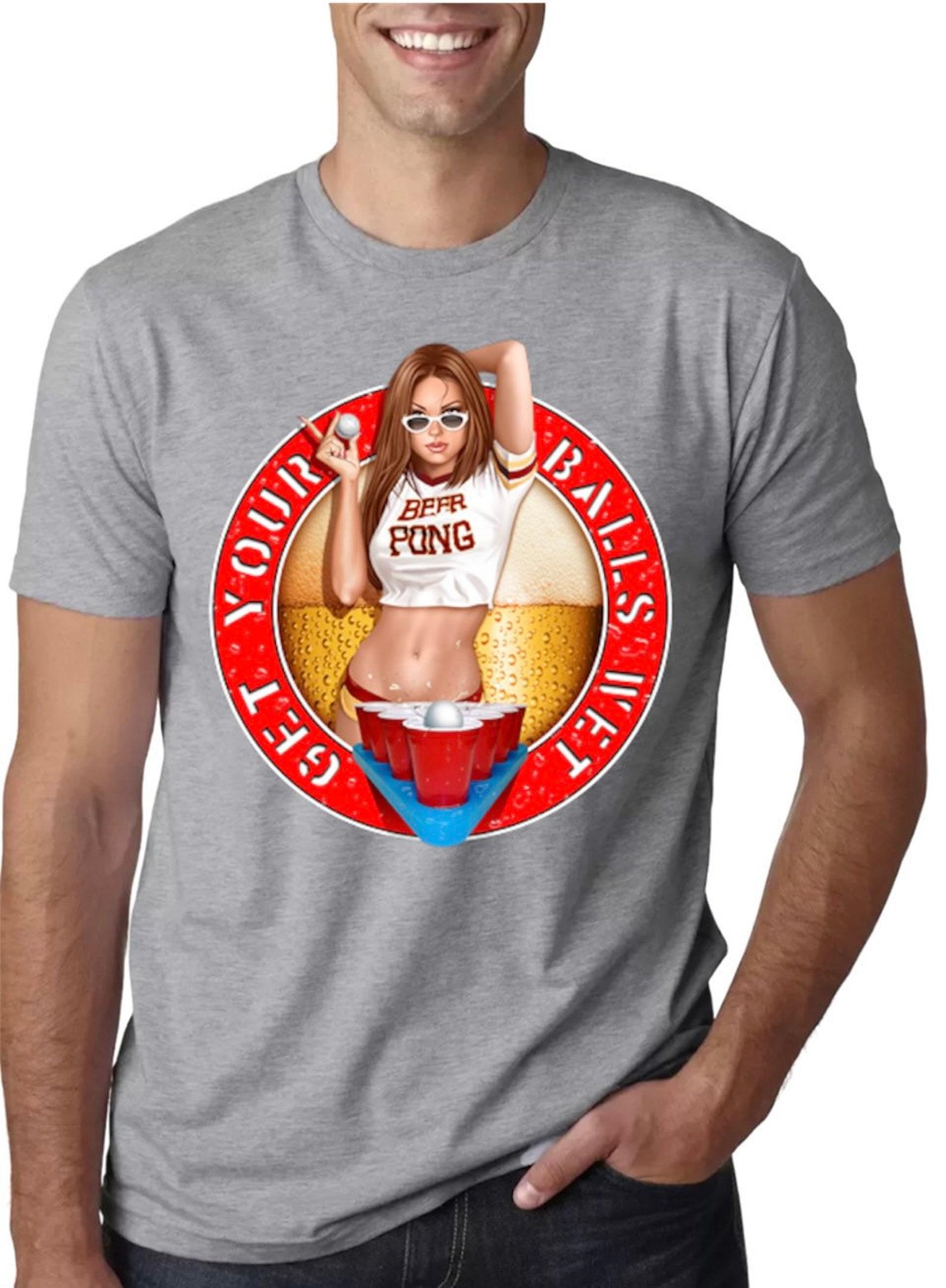Beer Pong T shirt XL