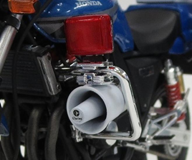 Aoshima Bunka Kyozaisha Naked Bike Honda CB400 SUPER FOUR Осака префектурная полиция небесно-голубой командный синий велосипед 1/12 No.SP