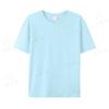 Summer Kindergarten Pure Cotton Short Sleeve T Shirt Kids Sports Day Class Uniform Printed Top