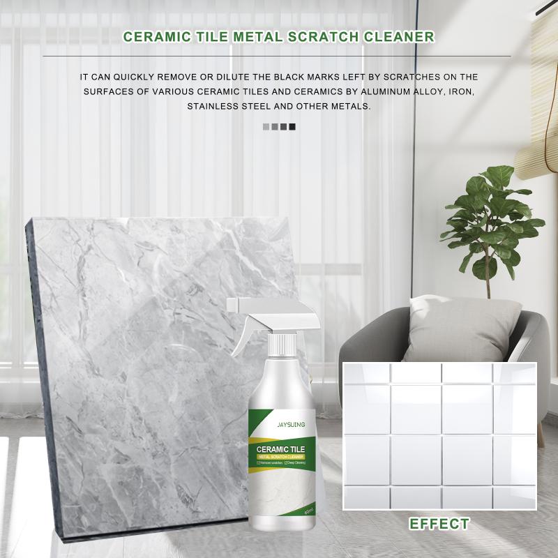 

Jaysuing Tile Metal Scratch Remover Bathroom Floor Wall Tile Scratch Repair Clean Brightening Cleanser one size