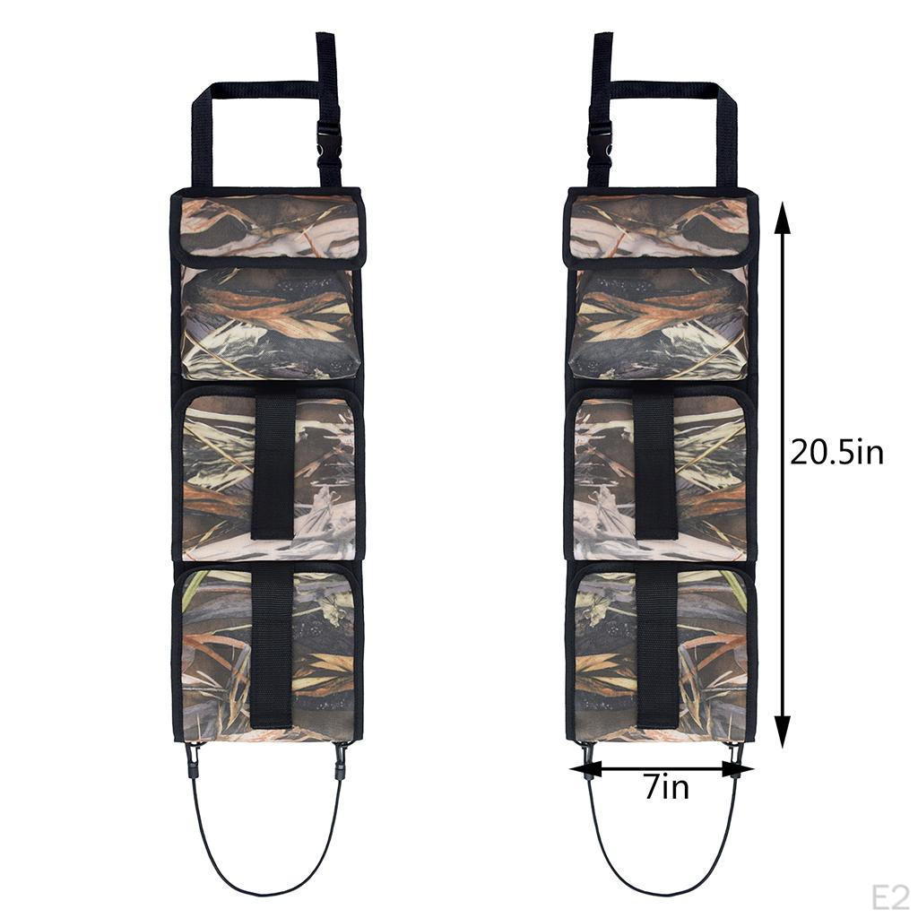Back Fishing Rod Bracket Holder Hanging Seat