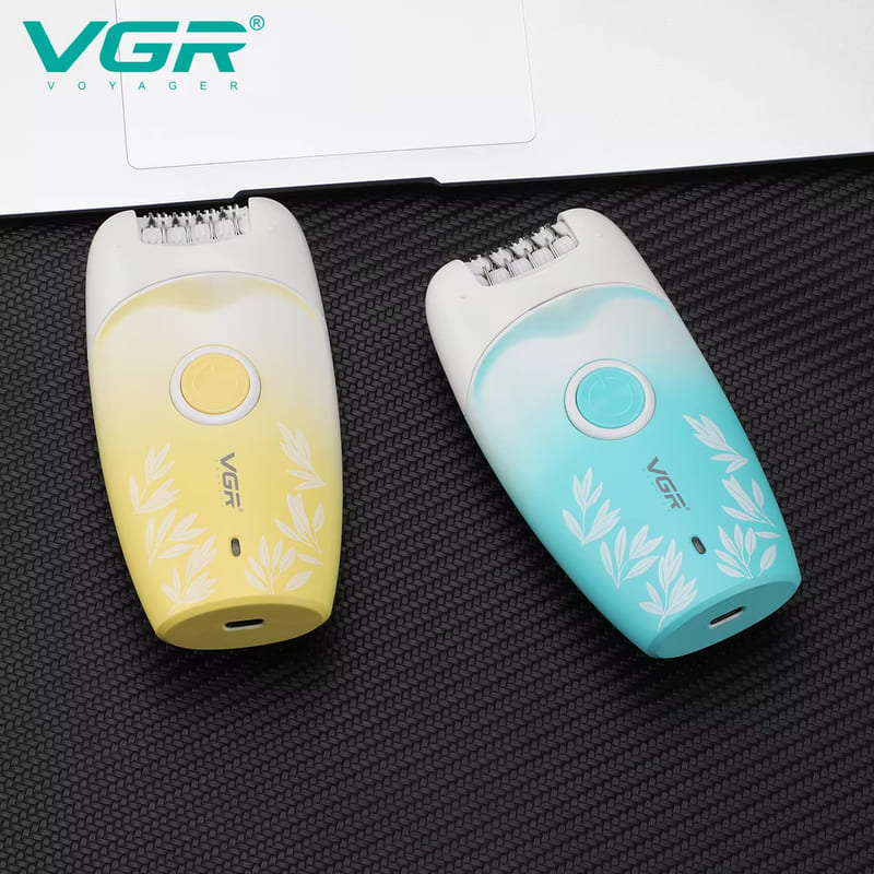 VGR 738 Hair Removal Device USB Rechargeable Electric Hair Removal Device Portable Women's Home Full Body Hair Removal Device with Detachable Blade