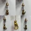 Creative Cat Wind Chime Retro Bell Decorations Unique Cat Garden Decor Yard Decor Porch Decorations Hanging Memorial Ornaments