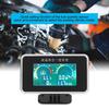 DC 9V-36V 4-in-1 Car Instrument Car LCD Digital Display Voltmeter Fuel Water Temp Oil Pressure Meter for Selecting The Existing Vehicle