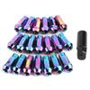 20pcs 12x1.5mm Lug Nuts Open End Extended Professional Car Auto Modification Accessory
