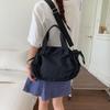 Torebka na ramię Damska torebka crossbody ze ściągaczem Jednokolorowa torba tote