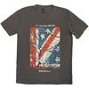 The Stone Roses Waterfall Jumbo Stone Wash Licensed Tshirt Unisexs