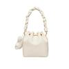 Aokang Crossbody Bag, Women's Handbag, Bucket Bag, Shoulder Bag, White