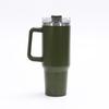 Large Capacity 40oz Stainless Steel Travel Mug With Straw Lid Vacuum Insulated Car Office Outdoor Use