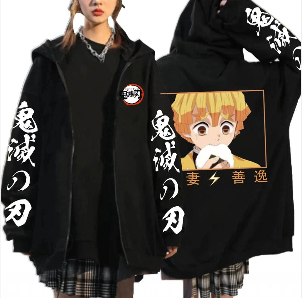 Anime Berserk Sword Legend Printed Zipper Hoodie for Men and Women, Casual Sportswear, Hoodie and Top