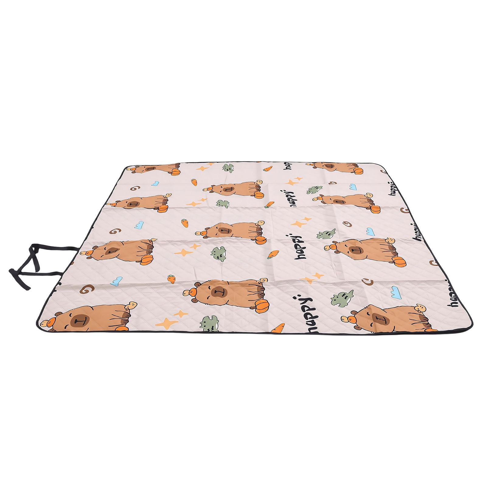 

Picnic Blanket Water Proof Damp Proof Thickened Portable Foldable Picnic Mat for Outdoor Activities 200x200cm / 78.7x78.7in