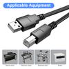 High Speed USB Cable For Canon Brother Hp Epson Samsung Lenovo 3D Label Printer Scanner Electronic Piano Organ Type A To B 3m 5m