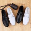 Mode Hochwertige Mode Herren Freizeitschuhe Luxus Echte Leder Slipper Slip-on Herren Flats Business Herren Fahrschuhe Mokassins