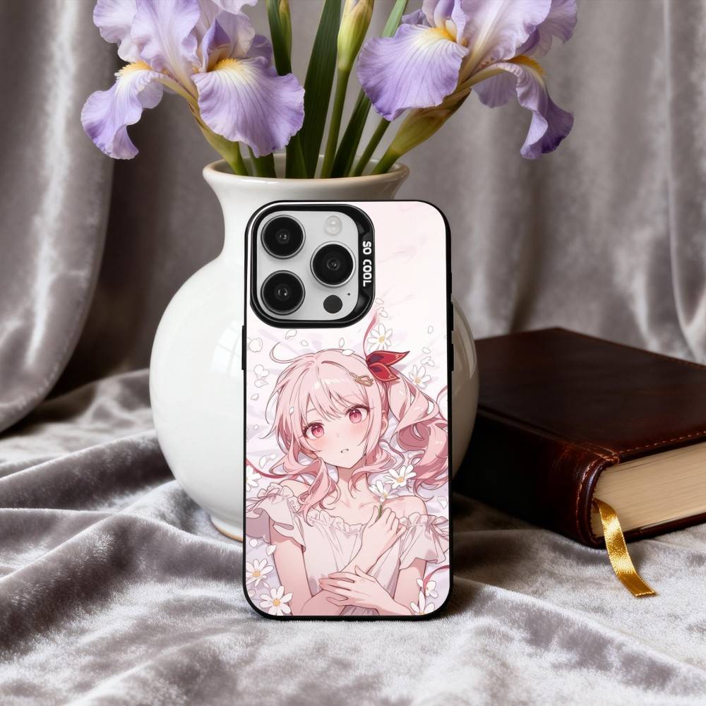P-Project S-SEKAI M-Mizuki A-Akiyama Phone Case For iPhone17,16,15,14,13,12,11 Plus,Pro Max Black Candy Silver Plated Cover