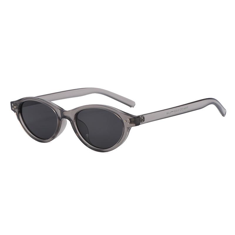Elegant Cat Eye Oval Sunglasses 2025 for Women – High-End European & American Fashion