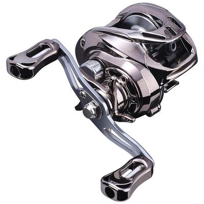 Lightweight Baitcasting Reel for Long Powerful Magnetic Maximum Drag Force of Gear Suitable for and Freshwater Fishing Casting, Brake, 6kg, 6.31