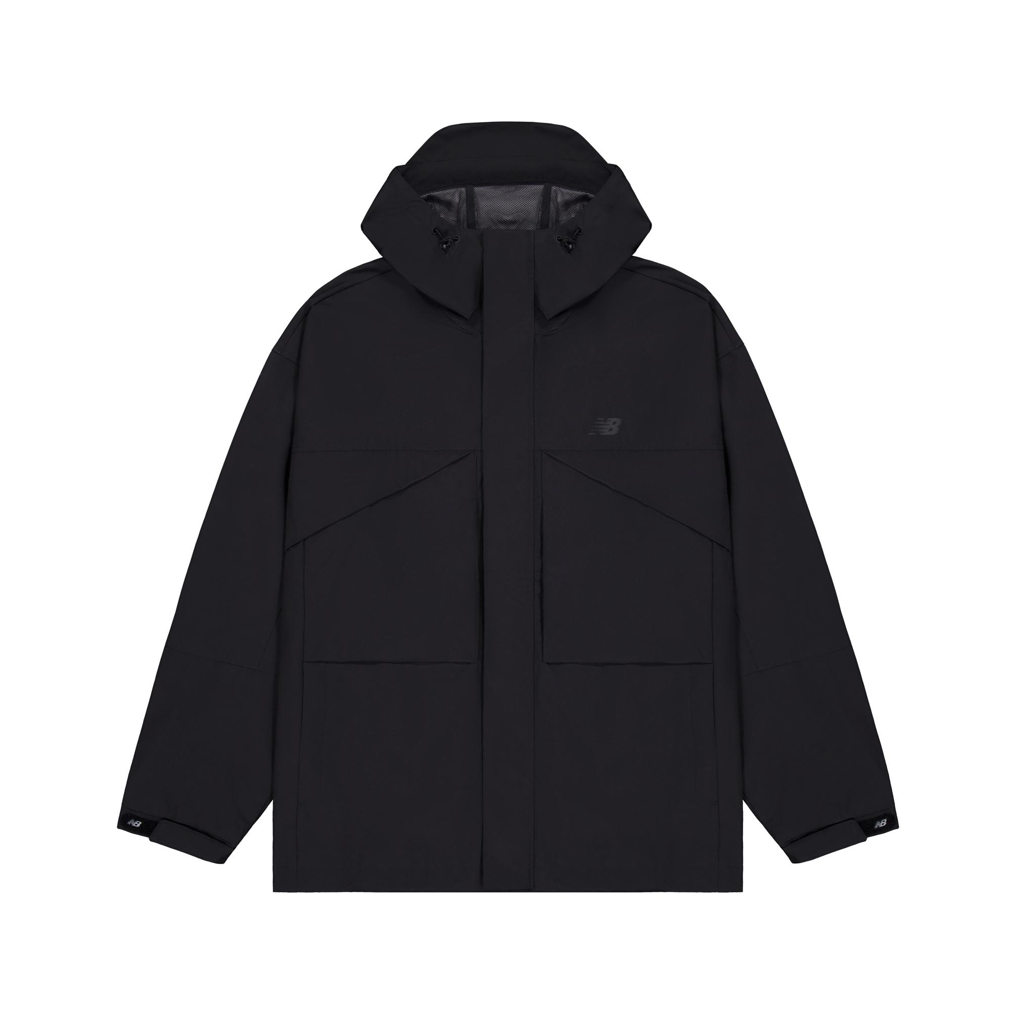 New Balance Jackets Men s Black Hooded Moderate Other AMJ53304-BK M