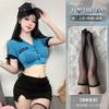 Domila Erotic Underwear Ladies Policewoman OL Professional Wear Queen Wear Stewardess Wear Sexy Uniform Seduction F755