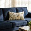 Pastoral Floral Tufted Throw Pillow Cover Canvas Throw Pillowcase  Home Decor