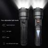 2024 New 7*LED Super Bright Flashlight Rechargeable Built-in Torch Tactical Lantern Outdoor Work Light Camping Fishing Light