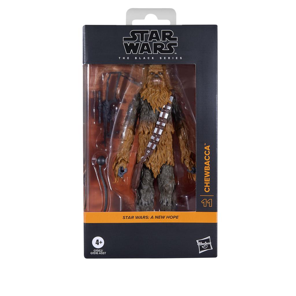 Hasbro Star Wars Black Series Chewbacca, Star Wars: A New Hope Premium Collectible 15cm Action Figure G1562, Authentic