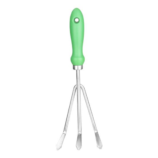 Gardening Tool Set Stainless Steel Trowel with Non-Slip Handle Transplanter Tool Hand Rake with Storage Tote Gift