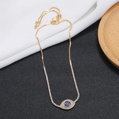 High-end Shiny Crystal Zircon Necklace Women's Versatile Short Collarbone Chain Internet Celebrity Fashion Temperament Pendant Jewelry