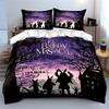 Walking with Strangers Design Bedding Duvet Cover Set Duvet Cover Pillowcases  (1*Duvet Cover 2*Pillowcases, without duvet insert)