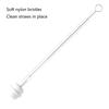 Nylon Bottle Straw Household Cleaning Brush Set Kitchen Cleaning Brushes Tube Bottle Straw Washing Cleaner