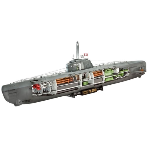 

German Revell 1/144 U2540 Cutaway Plastic Model