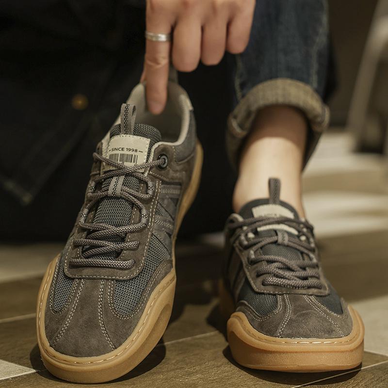 Fashion 2025 Spring Hot Selling Men's Mesh Casual Shoes High-quality Massage Soles Men's Oxford Shoes Trendy Versatile Sports Shoes