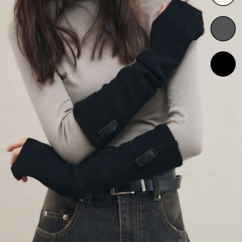 

мягкая кожаная ребристая грелка для рук [3 ЦВЕТА] BLACK