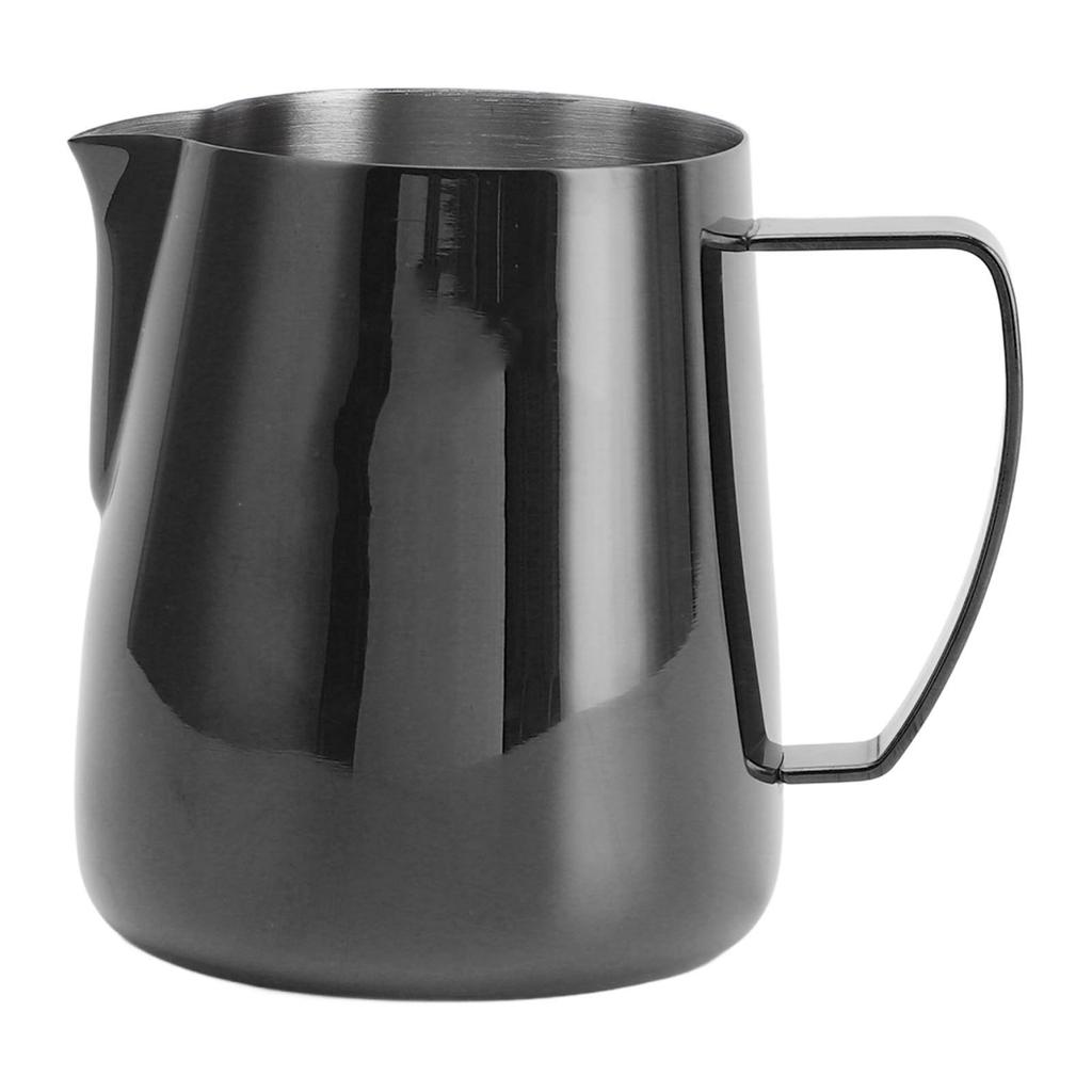 Milk Frothing Pitcher 304 Stainless Steel Coffee Steaming Pitcher Multipurpose Coffee Milk Cup for Home