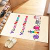 Numberblocks Customized Name Carpet Suitable for Study room Entryway Dormitory Bedrooms Antislip Carpet Anime Office Decor Best for Christmas