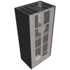 Modular Fireplace KRATKI FLOKI Left-sided 8 kW Ø 160 Granite Panels ZIMBKRATKI ABWE NERO