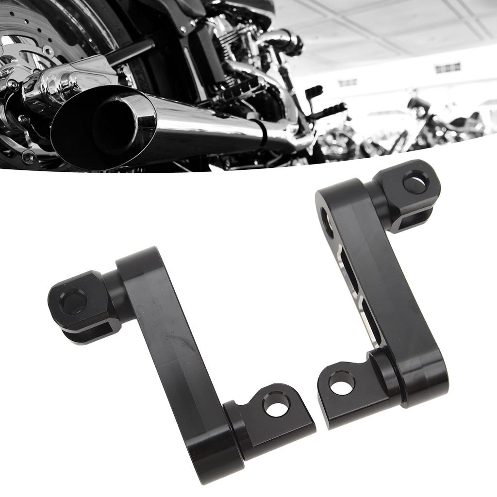 Motorcycle Foot Peg Highway Bracket 360 degrees Rugged Foot Peg Extension Bracket